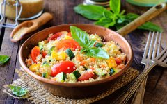 Vegane Fitnessrezepte - Couscous mit Möhren