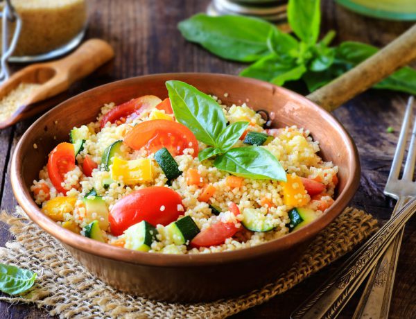 Vegane Fitnessrezepte - Couscous mit Möhren