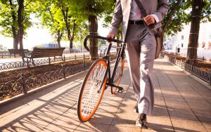 Mit dem Fahrrad zur Arbeit - Bewegung ist wichtig für unser Wohlbefinden