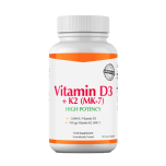 Vitamin D3 + K2 (MK7) - High Potency 90 Kapseln