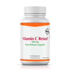 Vitamin C Retard 500 mg (Time Release) 180 Kapseln