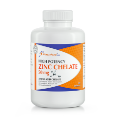 Zinc Chelate 50 mg - High Potency. Jetzt bestellen!