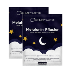 Melatonin Schlafpflaster 2 x 30 Pflaster