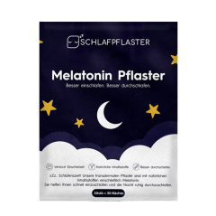 Melatonin Schlafpflaster 30 Pflaster