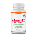 Vitamin D3 + K2 (MK7) - 10,000 IU 60 Kapseln