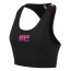 Damen Crop-Top (Schwarz/Pink)