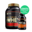 100% Whey Gold Standard + Enteric Coated Fish Oil GRATIS